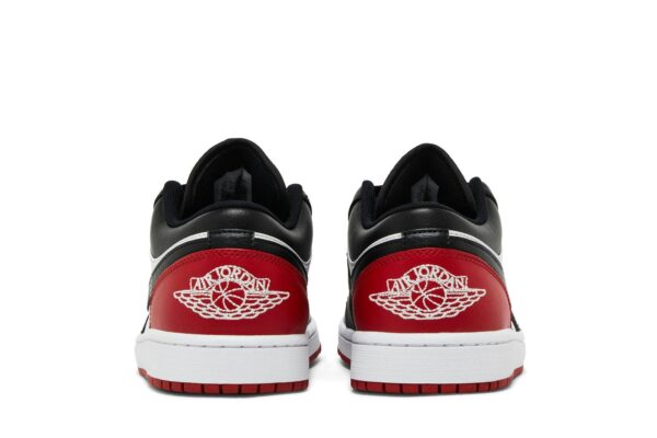 Jordan 1 Low Bred Toe 2.0 553558-161 - Arviolet photo 6
