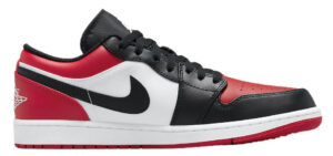 Jordan 1 Low Bred Toe 5553558-612 - Arviolet photo 1