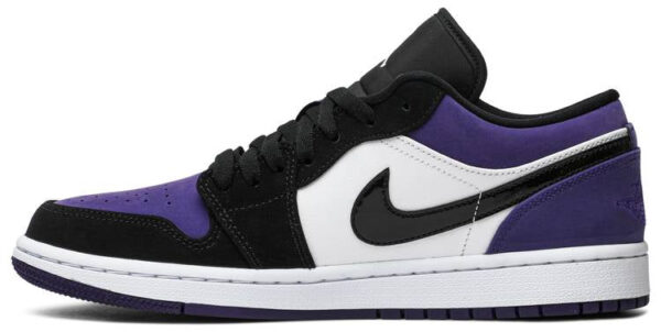 Jordan 1 Low Court Purple 553558-125 - Arviolet photo 3