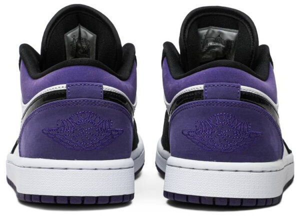 Jordan 1 Low Court Purple 553558-125 - Arviolet photo 5