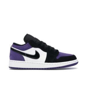 Jordan 1 Low Court Purple (GS) 553560-125 - Arviolet photo 1