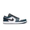 Jordan 1 Low Dark Teal 553558-411 - Arviolet photo 1