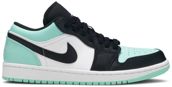 Jordan 1 Low Emerald Toe 553558-117 - Arviolet photo 1