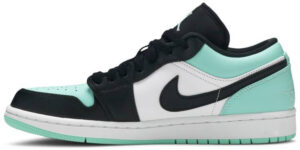 Jordan 1 Low Emerald Toe 553558-117 - Arviolet photo 2