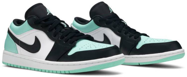 Jordan 1 Low Emerald Toe 553558-117 - Arviolet photo 5