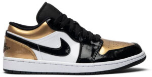 Jordan 1 Low Gold Toe CQ9447-700 - Arviolet photo 1