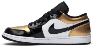 Jordan 1 Low Gold Toe CQ9447-700 - Arviolet photo 2