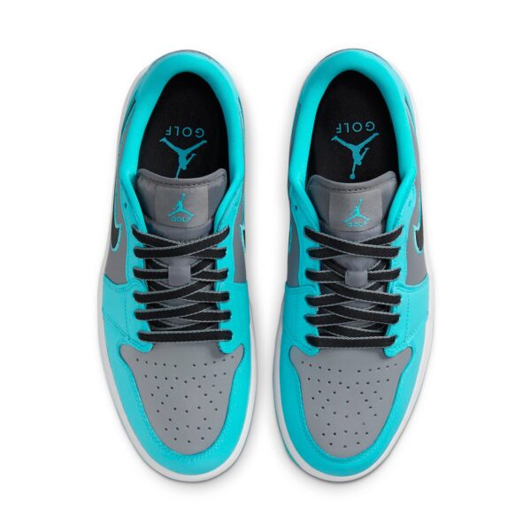 Jordan 1 Low Golf Cool Grey Gamma Blue FZ3248-001 - Arviolet photo 5