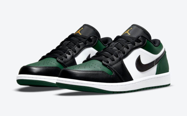 Jordan 1 Low Green Toe 553558-371 - Arviolet photo 4