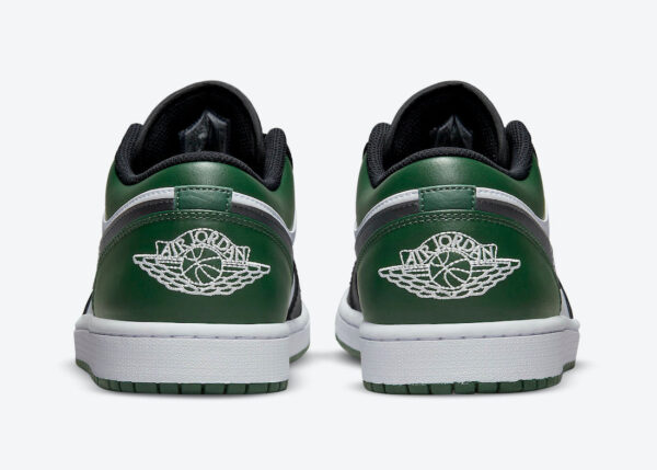 Jordan 1 Low Green Toe 553558-371 - Arviolet photo 6