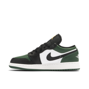 Jordan 1 Low Green Toe (GS) 553560-371 - Arviolet photo 2