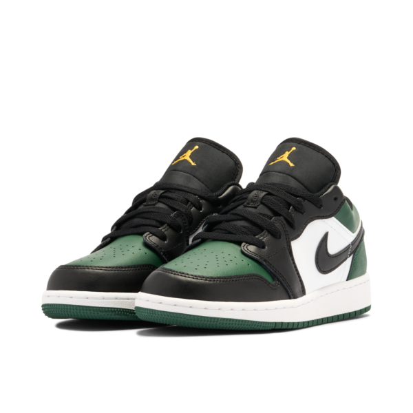 Jordan 1 Low Green Toe (GS) 553560-371 - Arviolet photo 4