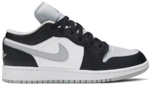Jordan 1 Low Grey Toe (GS) 553560-039 - Arviolet photo 1