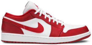 Jordan 1 Low Gym Red White 553558-611 - Arviolet photo 1