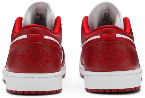 Jordan 1 Low Gym Red White 553558-611 - Arviolet photo 4