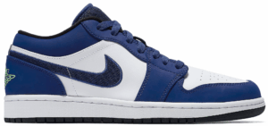 Jordan 1 Low Insignia Blue 553558-405 - Arviolet photo 1