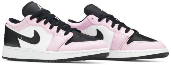 Jordan 1 Low Light Arctic Pink (GS) 554723-601 - Arviolet photo 4