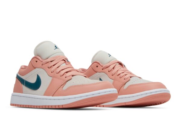 Jordan 1 Low Light Madder Root (Women's) DC0774-800 - Arviolet photo 8