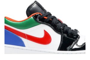 Jordan 1 Low Multi-Color Black Toe (Women's) CZ4776-101 - Arviolet photo 2