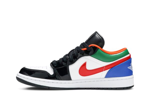 Jordan 1 Low Multi-Color Black Toe (Women's) CZ4776-101 - Arviolet photo 3