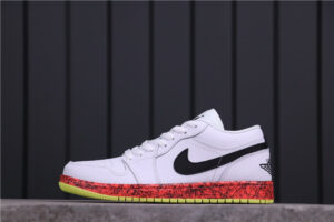 Jordan 1 Low Multi-Color Midsoles White (GS) CV9548-100 - Arviolet photo 2