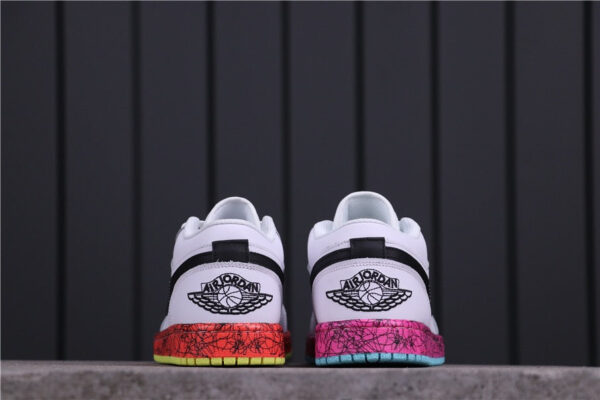 Jordan 1 Low Multi-Color Midsoles White (GS) CV9548-100 - Arviolet photo 5
