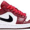 Jordan 1 Low Noble Red 553558-604 - Arviolet photo 1