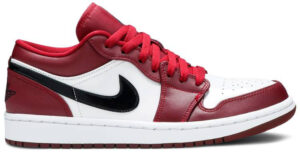 Jordan 1 Low Noble Red 553558-604 - Arviolet photo 1