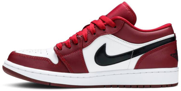 Jordan 1 Low Noble Red 553558-604 - Arviolet photo 2