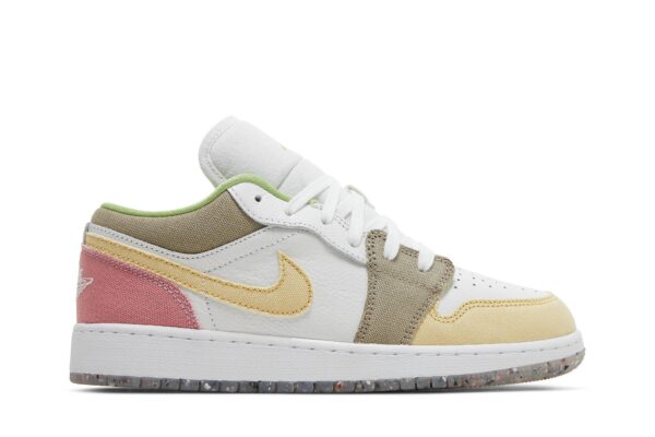 Jordan 1 Low Pastel Grind Vivid Green (GS) DJ0341-100 - Arviolet photo 1