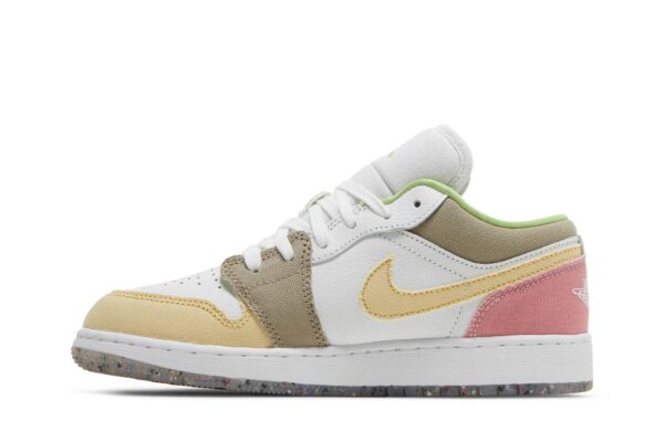 Jordan 1 Low Pastel Grind Vivid Green (GS) DJ0341-100 - Arviolet photo 3
