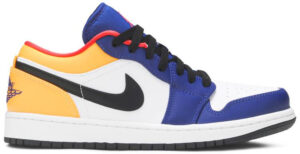 Jordan 1 Low Royal Yellow 553558-123 - Arviolet photo 1