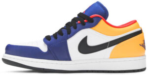 Jordan 1 Low Royal Yellow 553558-123 - Arviolet photo 2