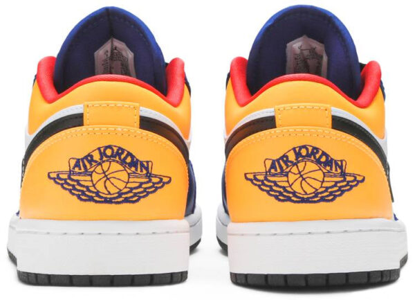 Jordan 1 Low Royal Yellow 553558-123 - Arviolet photo 4