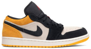 Jordan 1 Low Sail University Gold Black 553558-127 - Arviolet photo 1