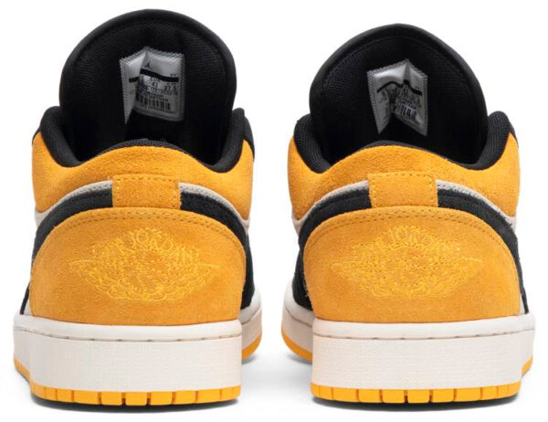 Jordan 1 Low Sail University Gold Black 553558-127 - Arviolet photo 3