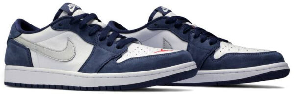 Jordan 1 Low SB Midnight Navy CJ7891-400 - Arviolet photo 5