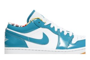 Jordan 1 Low SE Barcelona Cyber Teal DC6991-400 - Arviolet photo 2