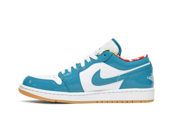 Jordan 1 Low SE Barcelona Cyber Teal DC6991-400 - Arviolet photo 3