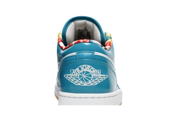 Jordan 1 Low SE Barcelona Cyber Teal DC6991-400 - Arviolet photo 7