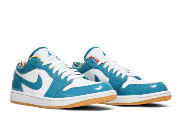 Jordan 1 Low SE Barcelona Cyber Teal DC6991-400 - Arviolet photo 8