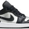 Jordan 1 Low SE Black Metallic Silver (Women's) DA5551-001 - Arviolet photo 1
