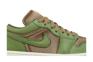 Jordan 1 Low SE Brown Kelp Sky J Light Olive (Women's) FB9893-300 - Arviolet photo 2