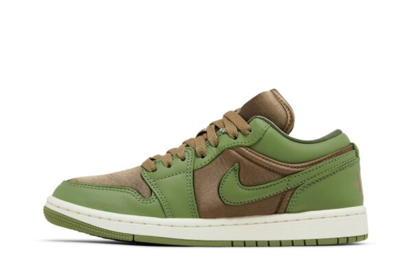 Jordan 1 Low SE Brown Kelp Sky J Light Olive (Women's) FB9893-300 - Arviolet photo 3