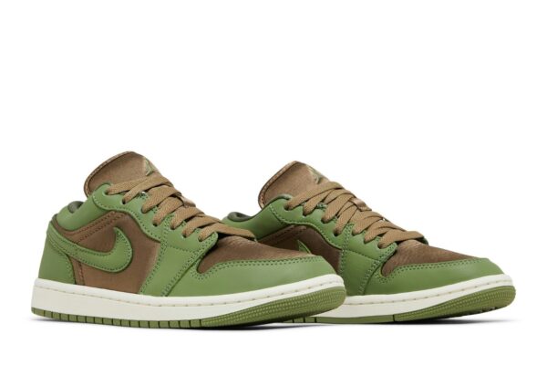 Jordan 1 Low SE Brown Kelp Sky J Light Olive (Women's) FB9893-300 - Arviolet photo 8