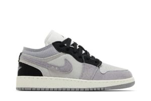 Jordan 1 Low SE Craft Tech Grey Black (GS) FD9088-002 - Arviolet photo 1