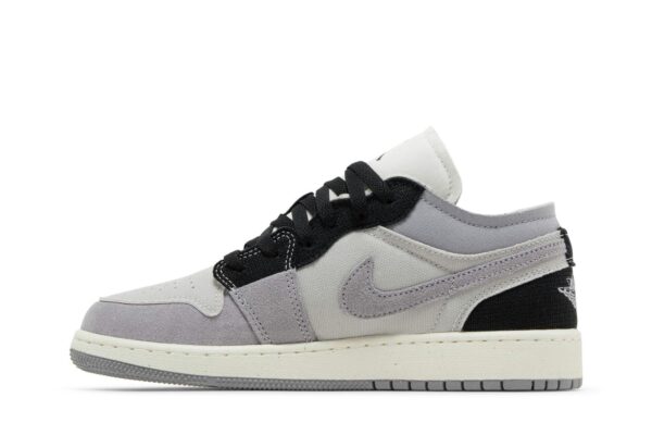 Jordan 1 Low SE Craft Tech Grey Black (GS) FD9088-002 - Arviolet photo 3