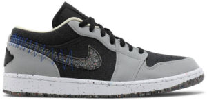 Jordan 1 Low SE Crater Black Grey DM4657-001 - Arviolet photo 1