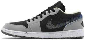 Jordan 1 Low SE Crater Black Grey DM4657-001 - Arviolet photo 2