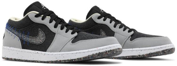 Jordan 1 Low SE Crater Black Grey DM4657-001 - Arviolet photo 3